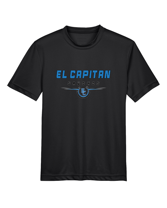 El Capitan HS Football Design - Youth Performance Shirt