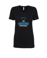 El Capitan HS Football Property - Womens Vneck