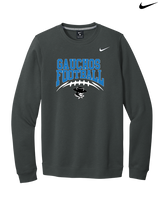 El Capitan HS Football School Football - Mens Nike Crewneck