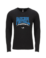 El Capitan HS Football School Football - Tri-Blend Long Sleeve