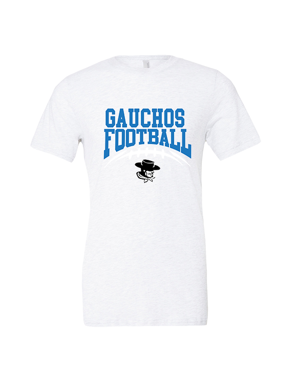 El Capitan HS Football School Football - Tri-Blend Shirt
