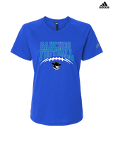 El Capitan HS Football School Football - Womens Adidas Performance Shirt
