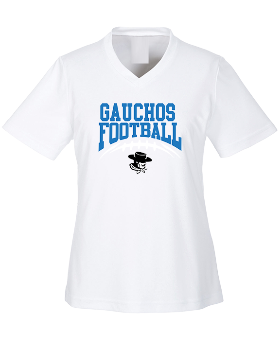 El Capitan HS Football School Football - Womens Performance Shirt