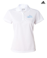 El Capitan HS Football Splatter - Adidas Womens Polo