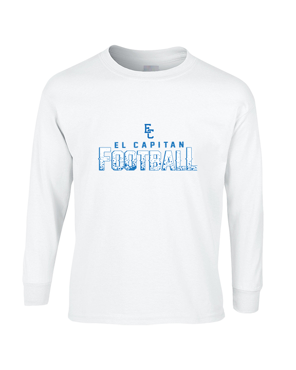 El Capitan HS Football Splatter - Cotton Longsleeve