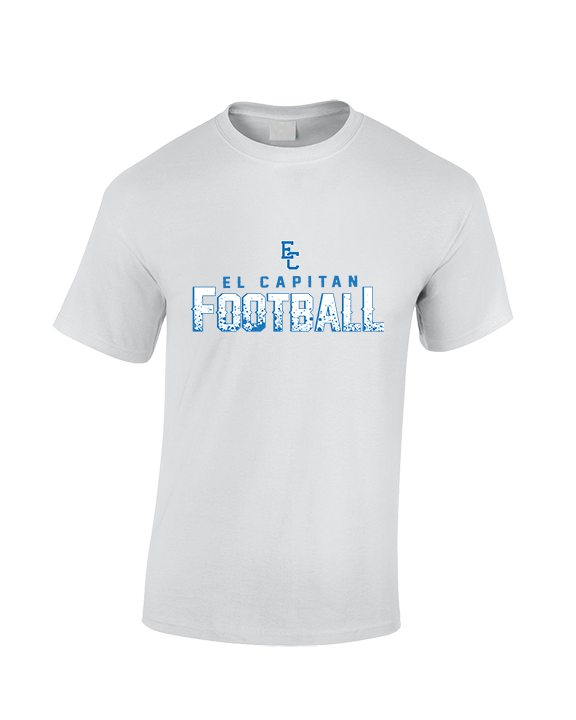 El Capitan HS Football Splatter - Cotton T-Shirt