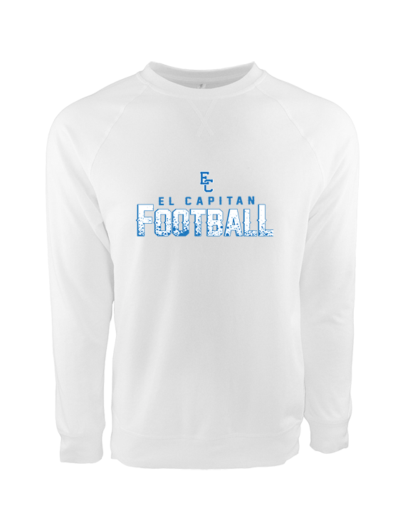 El Capitan HS Football Splatter - Crewneck Sweatshirt