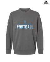 El Capitan HS Football Splatter - Mens Adidas Crewneck