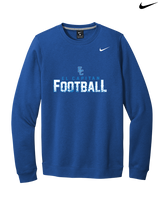 El Capitan HS Football Splatter - Mens Nike Crewneck