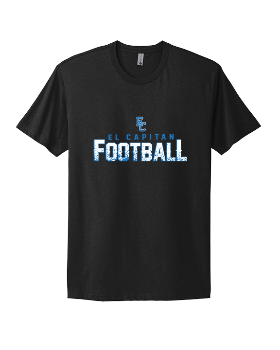 El Capitan HS Football Splatter - Mens Select Cotton T-Shirt