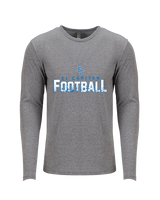 El Capitan HS Football Splatter - Tri-Blend Long Sleeve