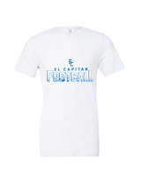 El Capitan HS Football Splatter - Tri-Blend Shirt