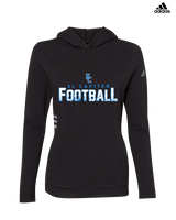 El Capitan HS Football Splatter - Womens Adidas Hoodie