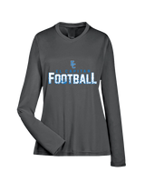 El Capitan HS Football Splatter - Womens Performance Longsleeve