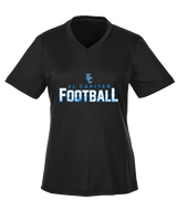 El Capitan HS Football Splatter - Womens Performance Shirt