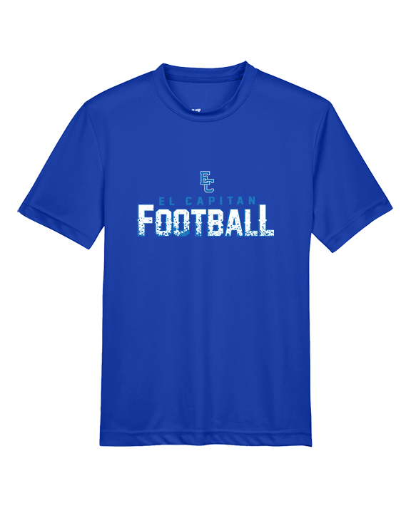 El Capitan HS Football Splatter - Youth Performance Shirt