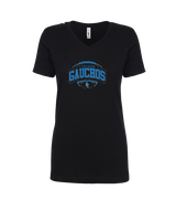 El Capitan HS Football Toss - Womens Vneck
