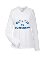 El Capitan HS Football Vs Everybody - Womens Performance Longsleeve