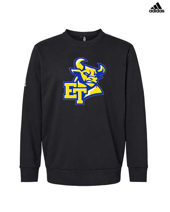 El Toro HS Boys Wrestling Bull - Mens Adidas Crewneck
