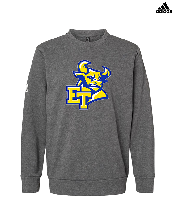 El Toro HS Boys Wrestling Bull - Mens Adidas Crewneck