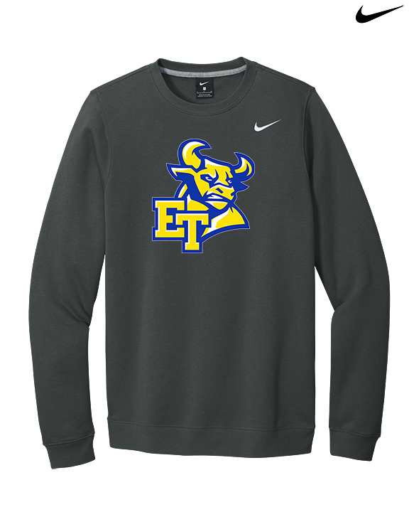 El Toro HS Boys Wrestling Bull - Mens Nike Crewneck