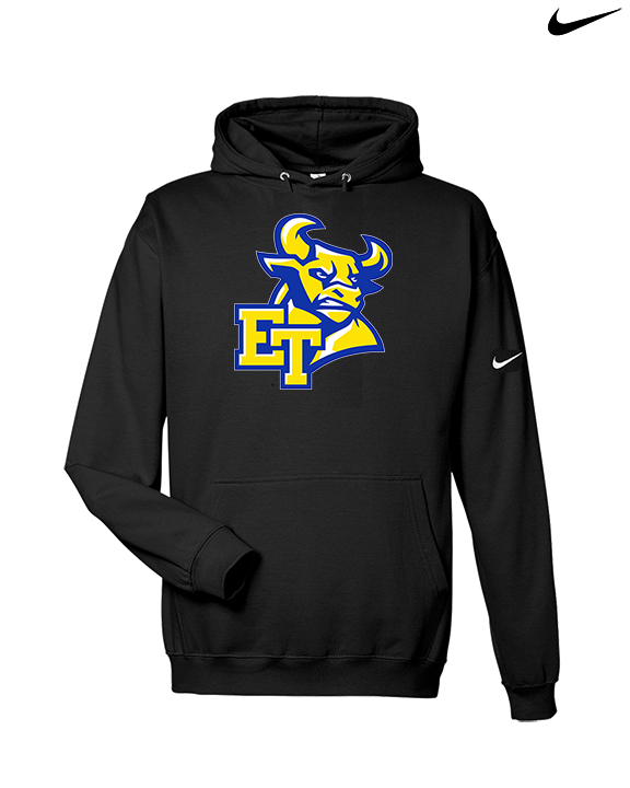 El Toro HS Boys Wrestling Bull - Nike Club Fleece Hoodie