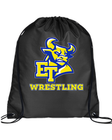 El Toro HS Boys Wrestling Bull 2 - Drawstring Bag