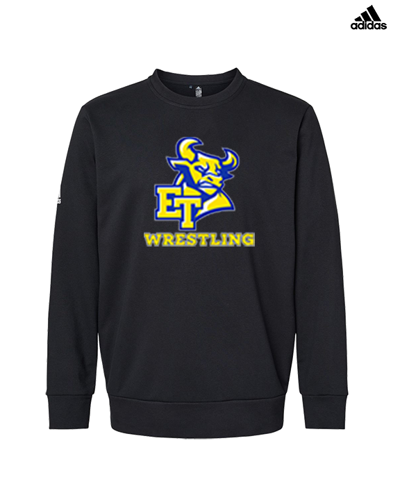 El Toro HS Boys Wrestling Bull 2 - Mens Adidas Crewneck
