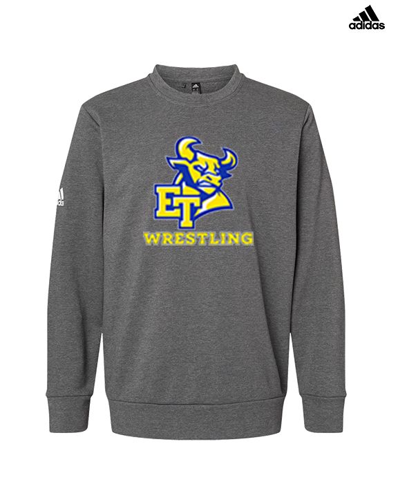 El Toro HS Boys Wrestling Bull 2 - Mens Adidas Crewneck