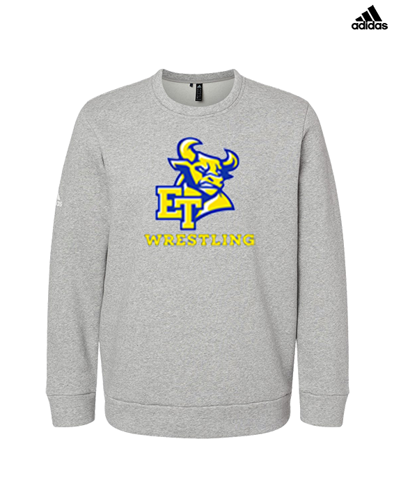 El Toro HS Boys Wrestling Bull 2 - Mens Adidas Crewneck