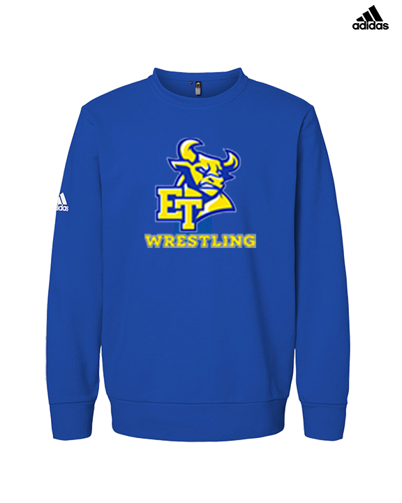 El Toro HS Boys Wrestling Bull 2 - Mens Adidas Crewneck