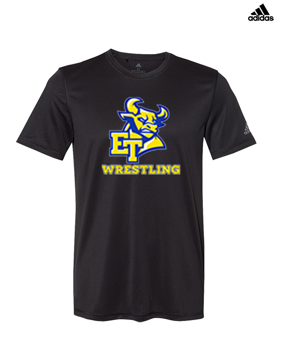El Toro HS Boys Wrestling Bull 2 - Mens Adidas Performance Shirt