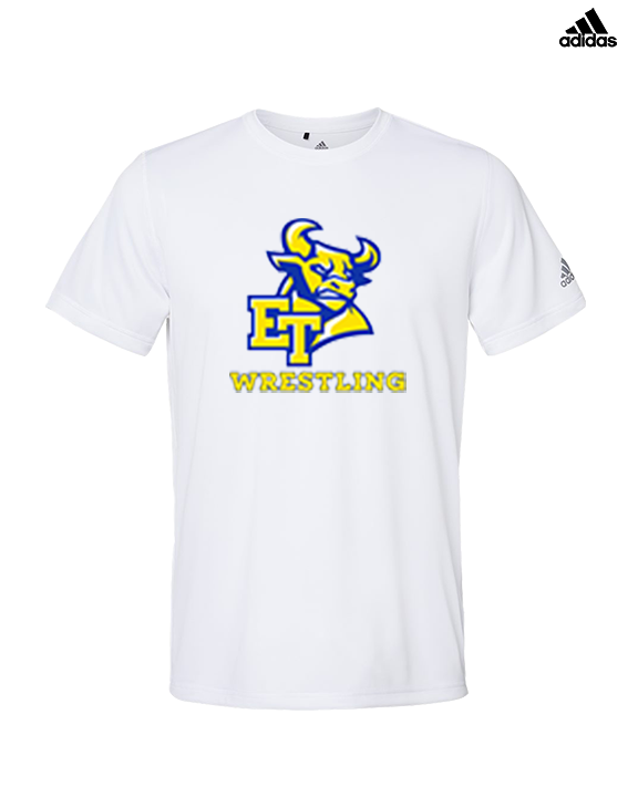 El Toro HS Boys Wrestling Bull 2 - Mens Adidas Performance Shirt
