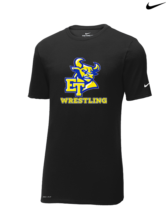 El Toro HS Boys Wrestling Bull 2 - Mens Nike Cotton Poly Tee
