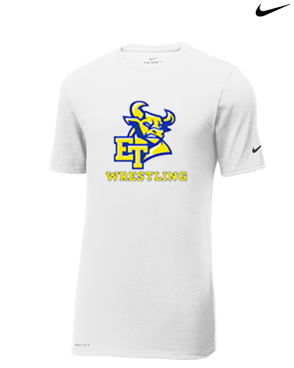 El Toro HS Boys Wrestling Bull 2 - Mens Nike Cotton Poly Tee