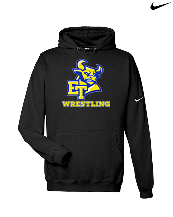El Toro HS Boys Wrestling Bull 2 - Nike Club Fleece Hoodie