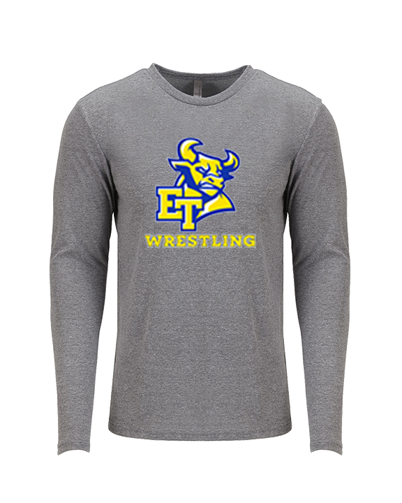 El Toro HS Boys Wrestling Bull 2 - Tri-Blend Long Sleeve