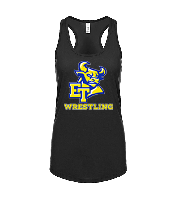 El Toro HS Boys Wrestling Bull 2 - Womens Tank Top