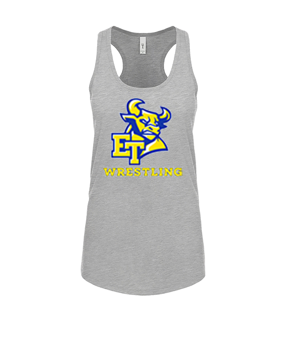 El Toro HS Boys Wrestling Bull 2 - Womens Tank Top