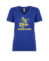 El Toro HS Boys Wrestling Bull 2 - Womens Vneck