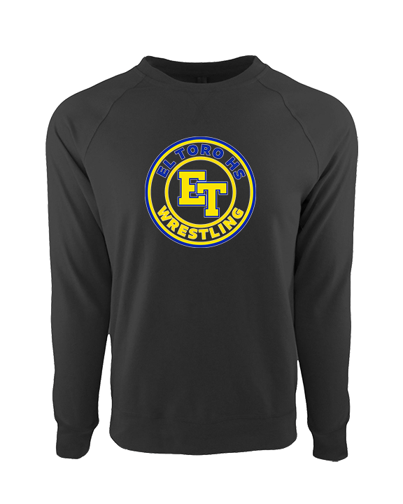 El Toro HS Boys Wrestling Circle - Crewneck Sweatshirt