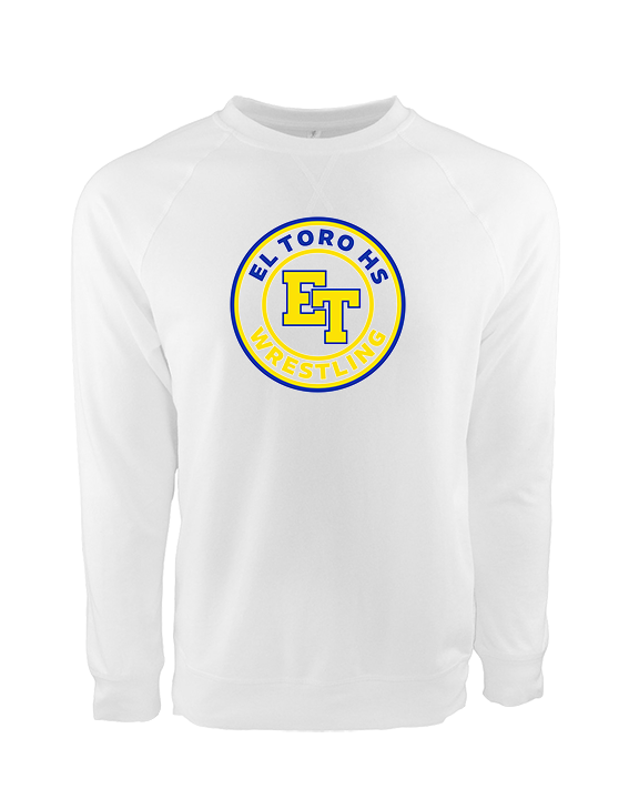 El Toro HS Boys Wrestling Circle - Crewneck Sweatshirt