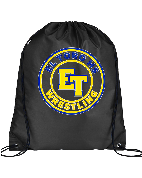 El Toro HS Boys Wrestling Circle - Drawstring Bag