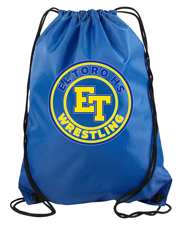 El Toro HS Boys Wrestling Circle - Drawstring Bag
