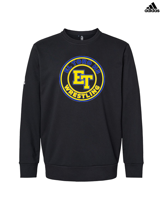 El Toro HS Boys Wrestling Circle - Mens Adidas Crewneck