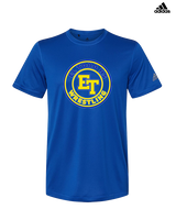 El Toro HS Boys Wrestling Circle - Mens Adidas Performance Shirt