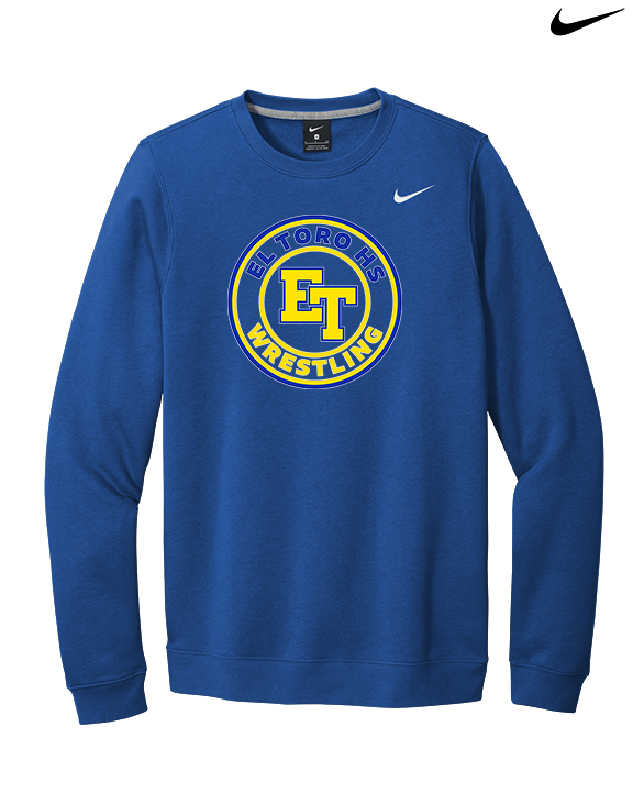 El Toro HS Boys Wrestling Circle - Mens Nike Crewneck