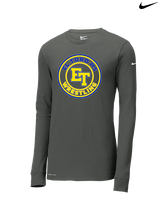 El Toro HS Boys Wrestling Circle - Mens Nike Longsleeve