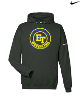 El Toro HS Boys Wrestling Circle - Nike Club Fleece Hoodie