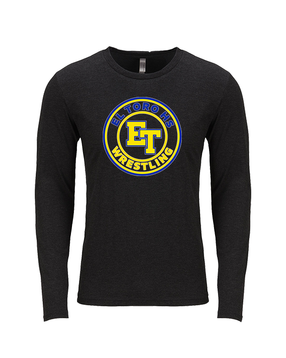El Toro HS Boys Wrestling Circle - Tri-Blend Long Sleeve